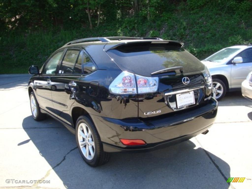 2009 RX 350 AWD - Obsidian Black / Black photo #2