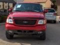 2003 Bright Red Ford F150 XLT Sport SuperCab 4x4  photo #2