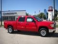 2010 Fire Red GMC Sierra 1500 SL Crew Cab 4x4  photo #1