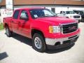 2010 Fire Red GMC Sierra 1500 SL Crew Cab 4x4  photo #6