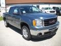 2010 Stealth Gray Metallic GMC Sierra 1500 SLE Crew Cab  photo #6
