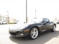 2010 Black Chevrolet Corvette Coupe  photo #2