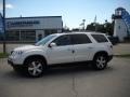 2010 White Diamond Tricoat GMC Acadia SLT  photo #2