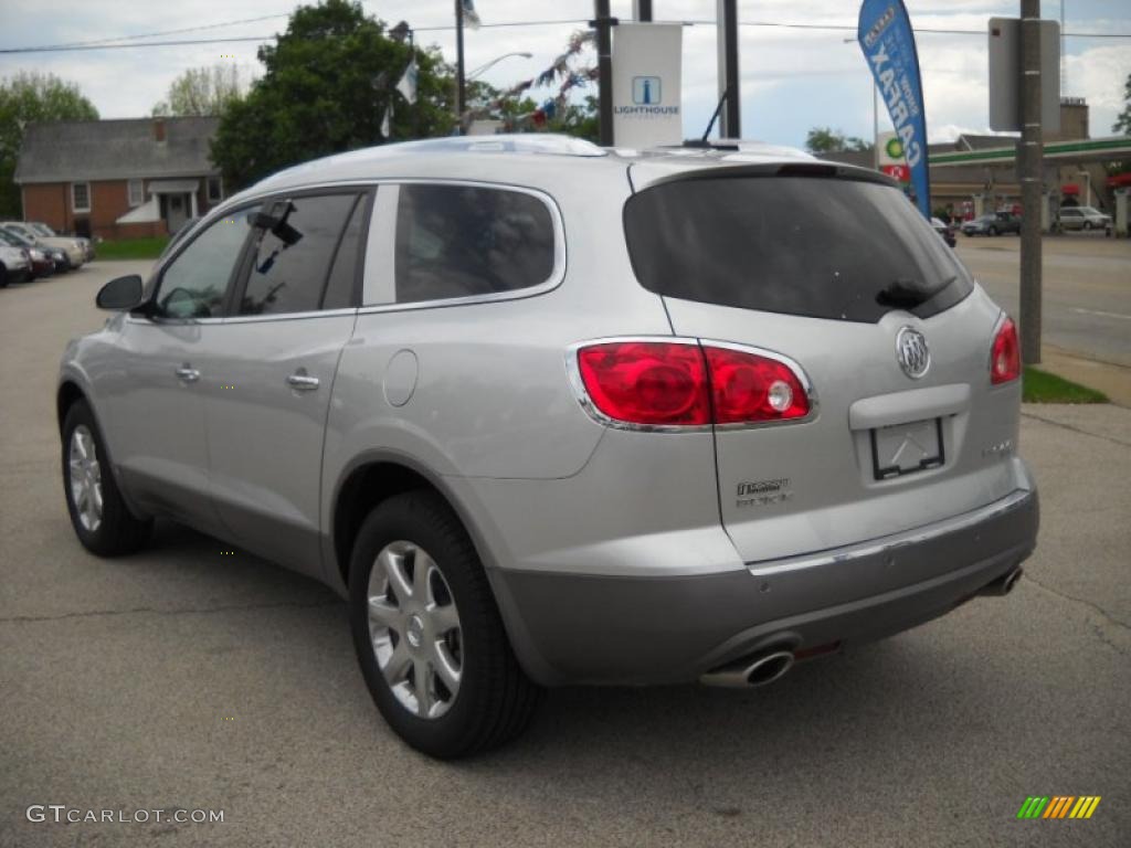 2010 Enclave CXL AWD - Quicksilver Metallic / Titanium/Dark Titanium photo #5