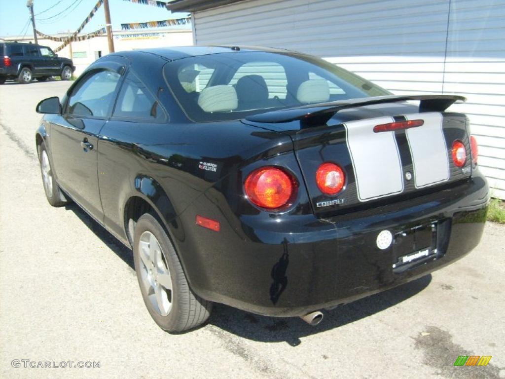 2008 Cobalt Special Edition Coupe - Black / Gray photo #3