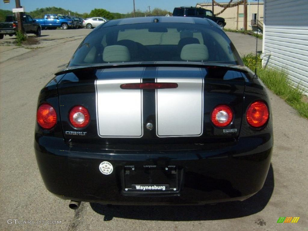 2008 Cobalt Special Edition Coupe - Black / Gray photo #4