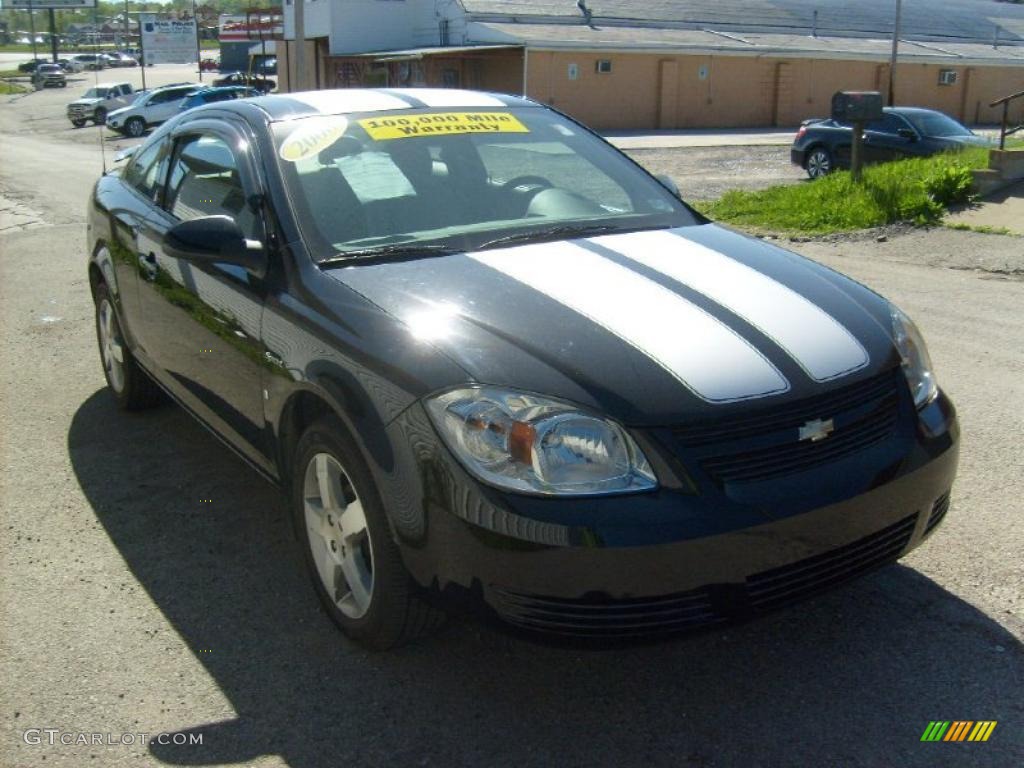 2008 Cobalt Special Edition Coupe - Black / Gray photo #6