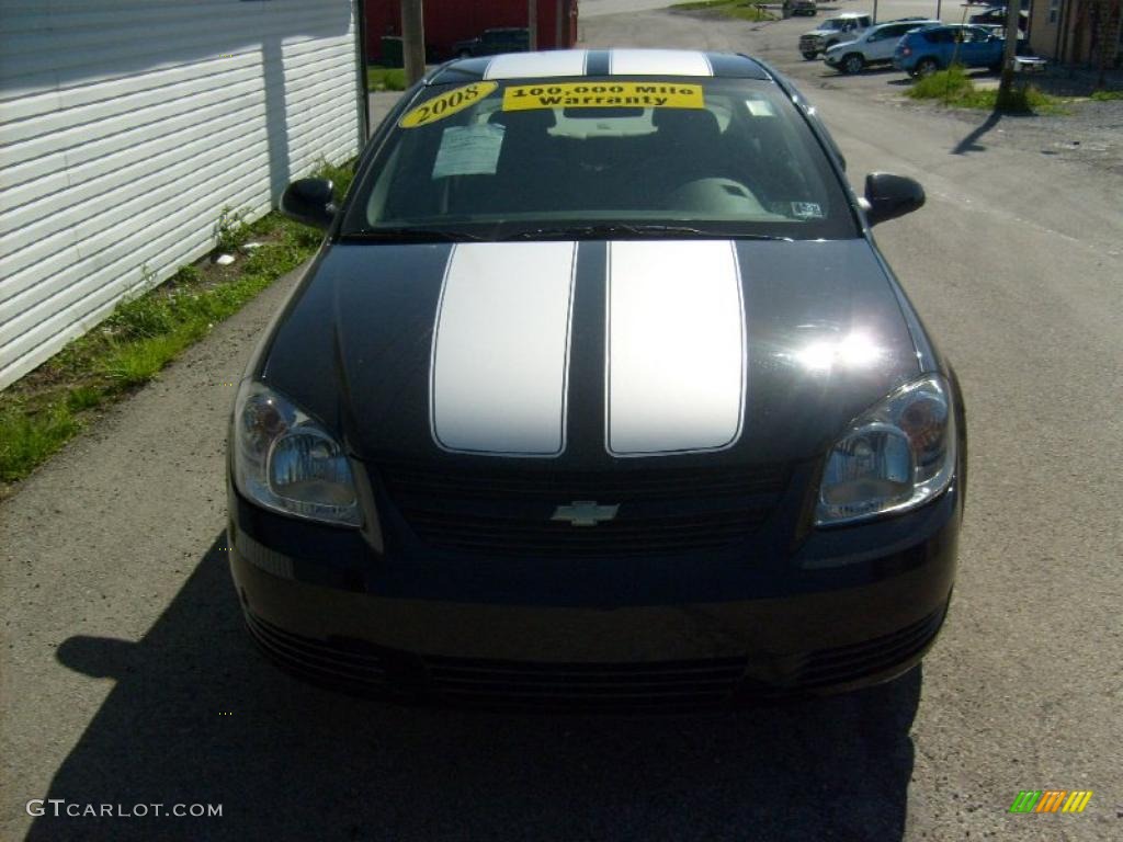 2008 Cobalt Special Edition Coupe - Black / Gray photo #7