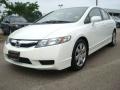 Taffeta White - Civic LX Sedan Photo No. 1