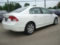 Taffeta White - Civic LX Sedan Photo No. 6