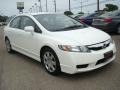 Taffeta White - Civic LX Sedan Photo No. 8