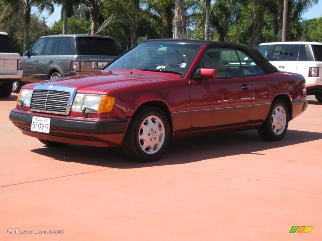1993 Red Mercedes Benz E Class 300 Ce Cabriolet 29536202