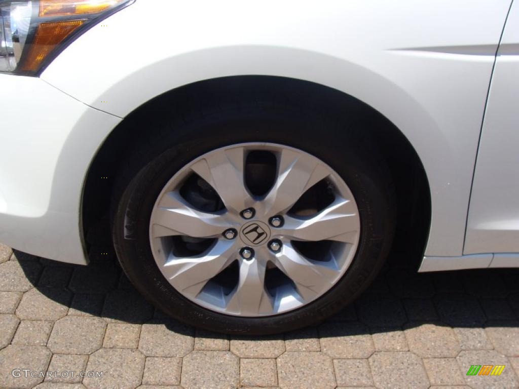 2008 Accord EX-L Sedan - Taffeta White / Ivory photo #7