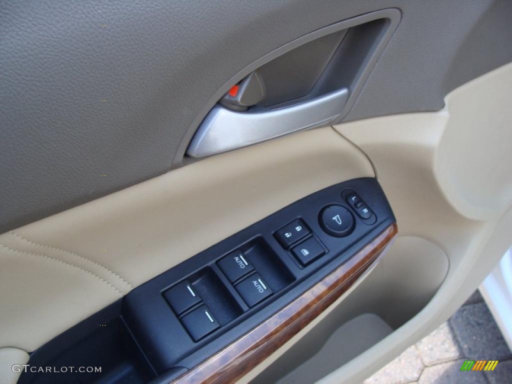 2008 Accord EX-L Sedan - Taffeta White / Ivory photo #9