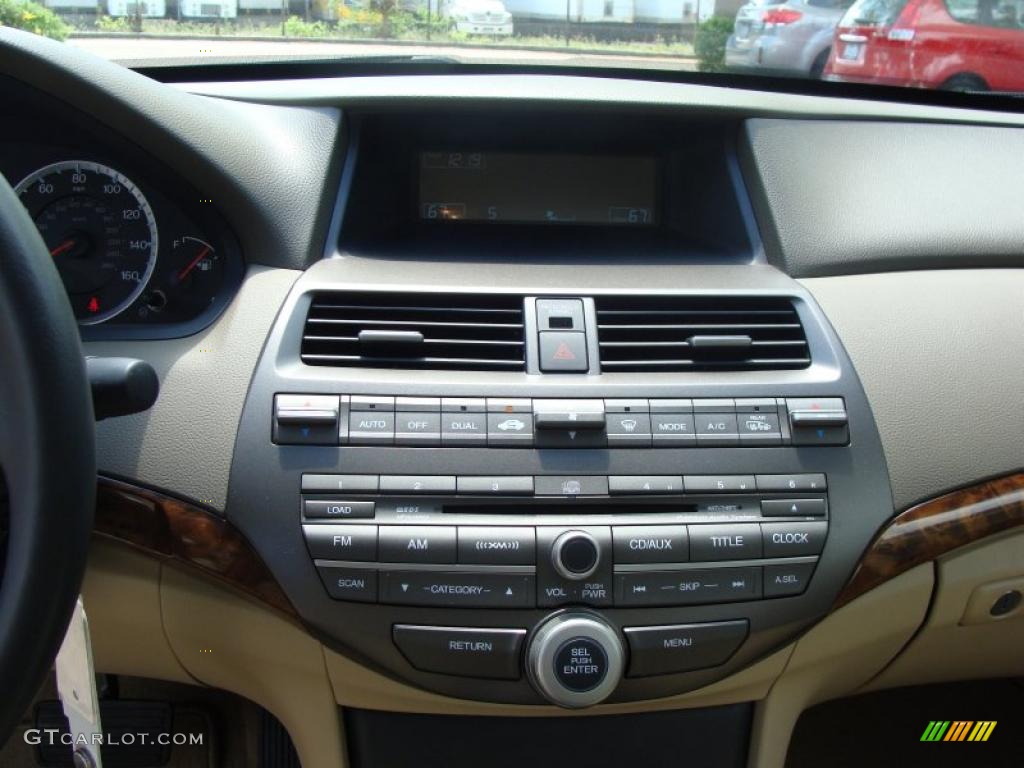 2008 Accord EX-L Sedan - Taffeta White / Ivory photo #18