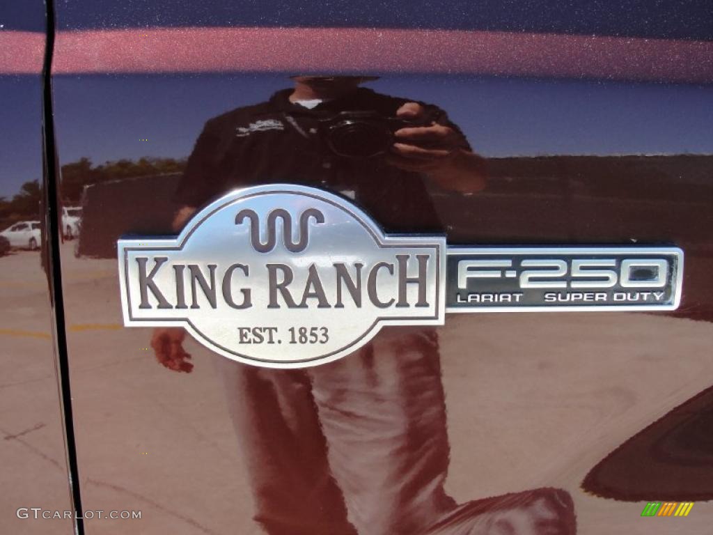 2004 F250 Super Duty King Ranch Crew Cab 4x4 - Chestnut Brown Metallic / Castano Leather photo #17