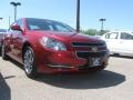 2010 Red Jewel Tintcoat Chevrolet Malibu LT Sedan  photo #3