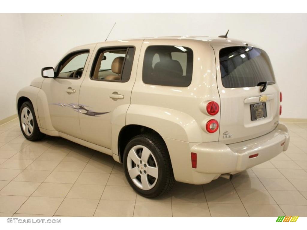 2009 HHR LS - Gold Mist Metallic / Cashmere photo #5