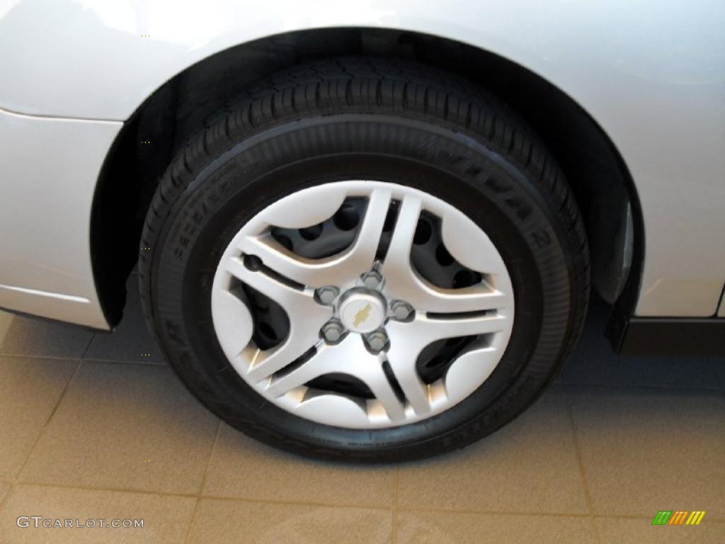 2007 Malibu LS Sedan - Silverstone Metallic / Titanium Gray photo #14