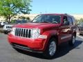 2008 Red Rock Crystal Pearl Jeep Liberty Limited 4x4  photo #1