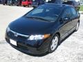 Nighthawk Black Pearl - Civic EX Sedan Photo No. 2