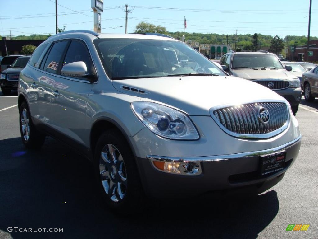 2009 Enclave CXL AWD - Quicksilver Metallic / Ebony Black/Ebony photo #7