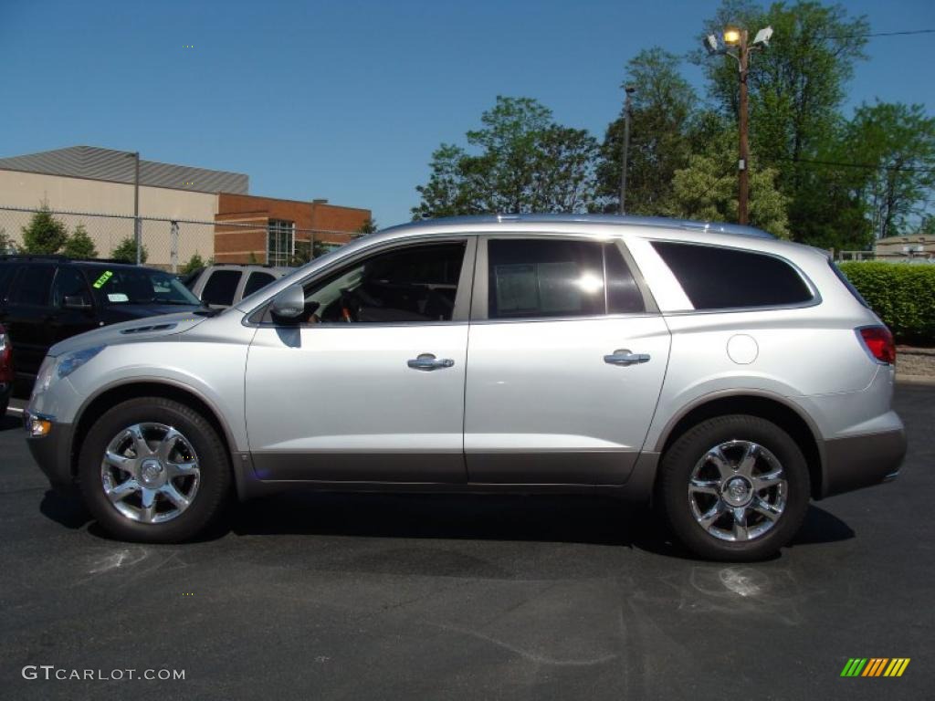 2009 Enclave CXL AWD - Quicksilver Metallic / Ebony Black/Ebony photo #11