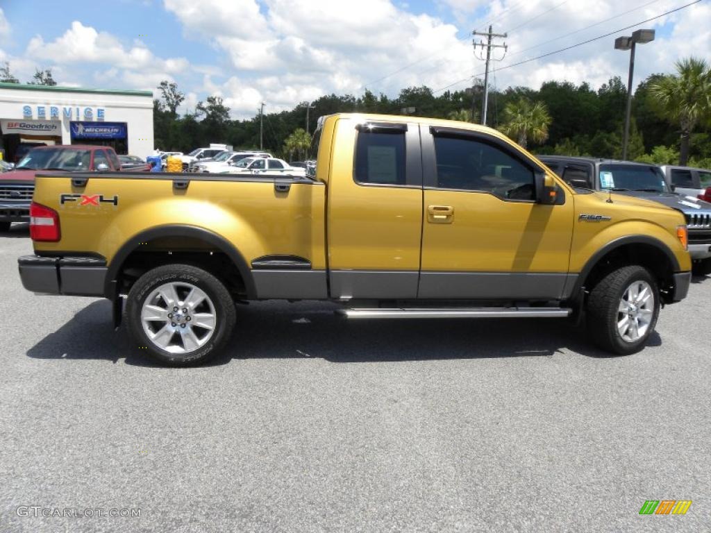Amber Gold Metallic 2009 Ford F150 FX4 SuperCab 4x4 Exterior Photo #29588878