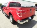 2010 Vermillion Red Ford F150 XLT SuperCrew  photo #16