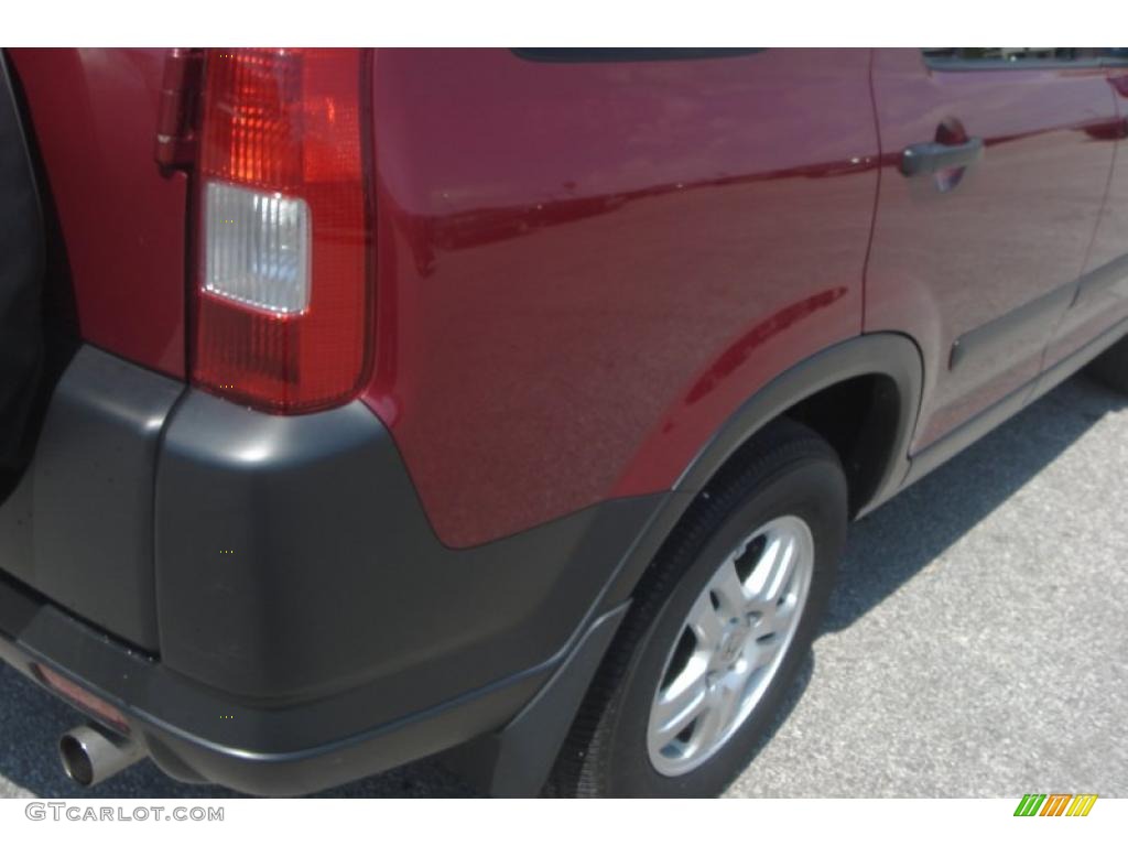 2002 CR-V EX 4WD - Chianti Red Pearl / Saddle photo #6