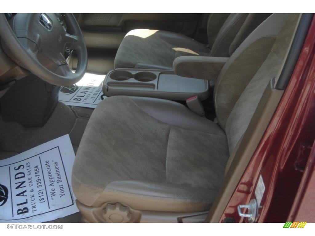 2002 CR-V EX 4WD - Chianti Red Pearl / Saddle photo #21