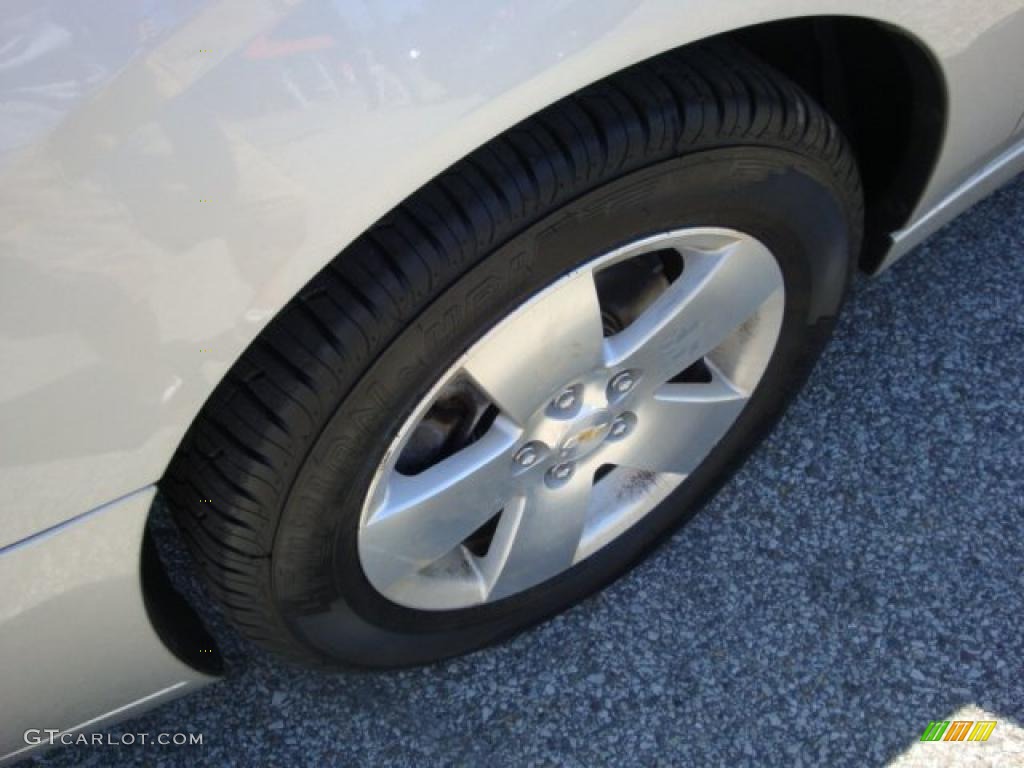 2006 Malibu LT V6 Sedan - Silverstone Metallic / Titanium Gray photo #7