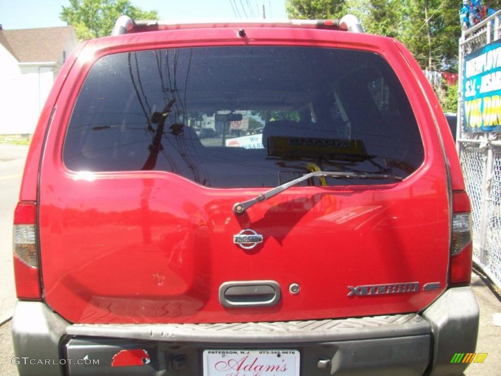 2000 Xterra SE V6 4x4 - Aztec Red / Dusk photo #4