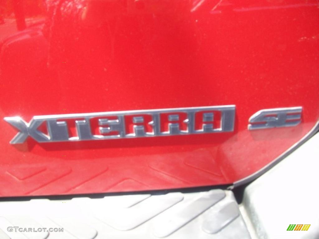 2000 Xterra SE V6 4x4 - Aztec Red / Dusk photo #7