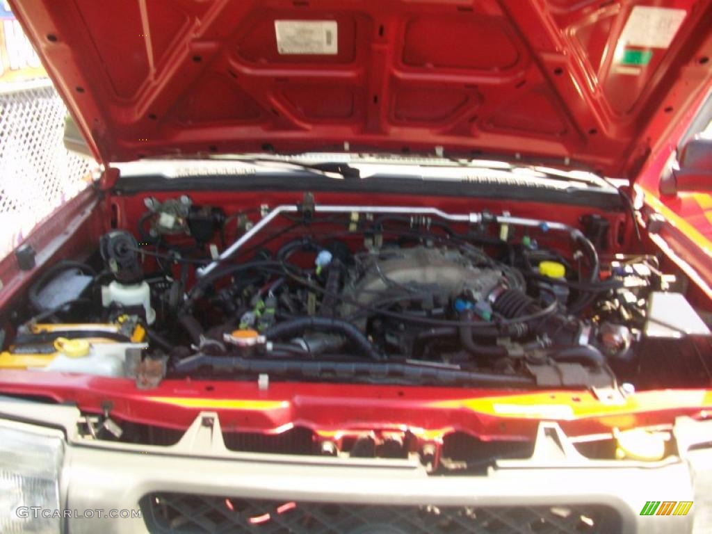 2000 Xterra SE V6 4x4 - Aztec Red / Dusk photo #18