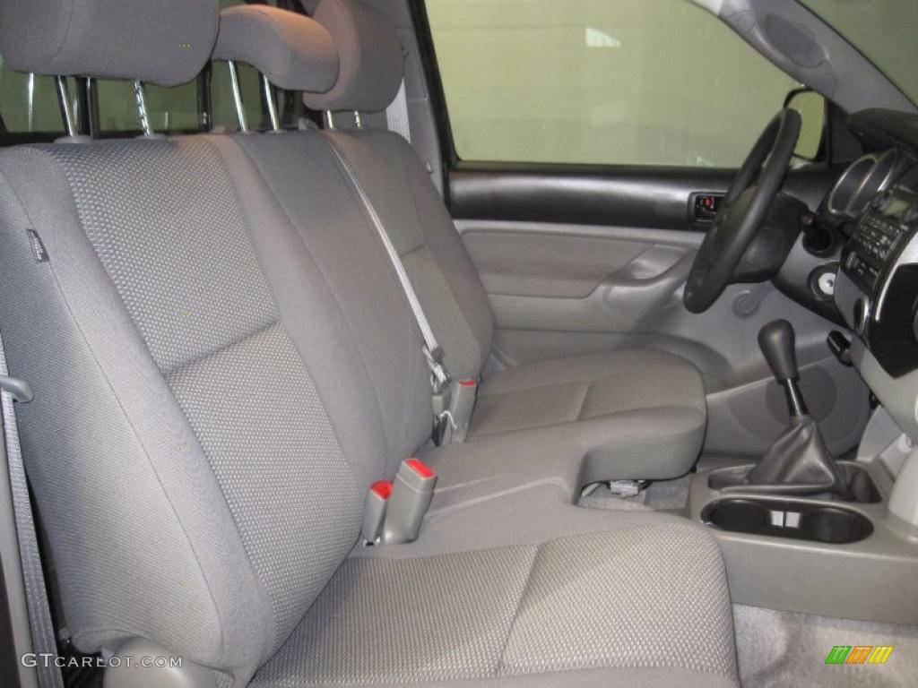 2010 Tacoma Regular Cab 4x4 - Pyrite Mica / Graphite photo #8