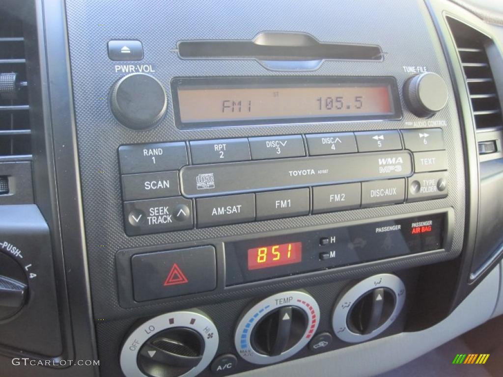 2010 Tacoma Regular Cab 4x4 - Pyrite Mica / Graphite photo #12