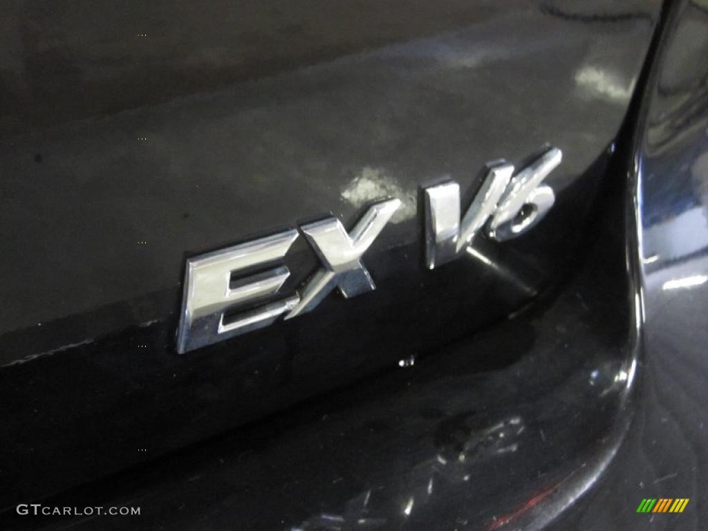 2008 Optima EX V6 - Ebony Black / Beige photo #4
