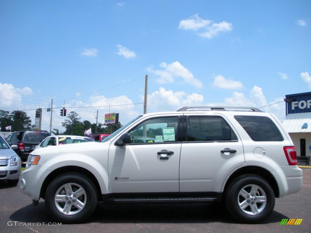 2010 Escape Hybrid - White Suede / Stone photo #2