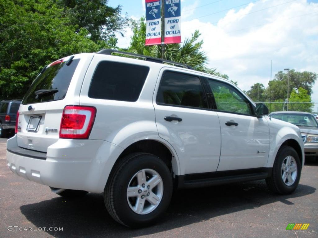 2010 Escape Hybrid - White Suede / Stone photo #3
