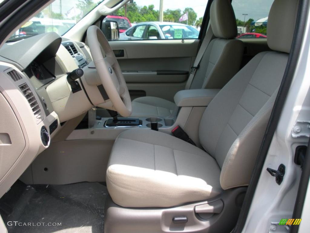 2010 Escape Hybrid - White Suede / Stone photo #6