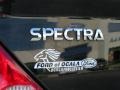 2004 Ebony Black Kia Spectra LS Sedan  photo #9