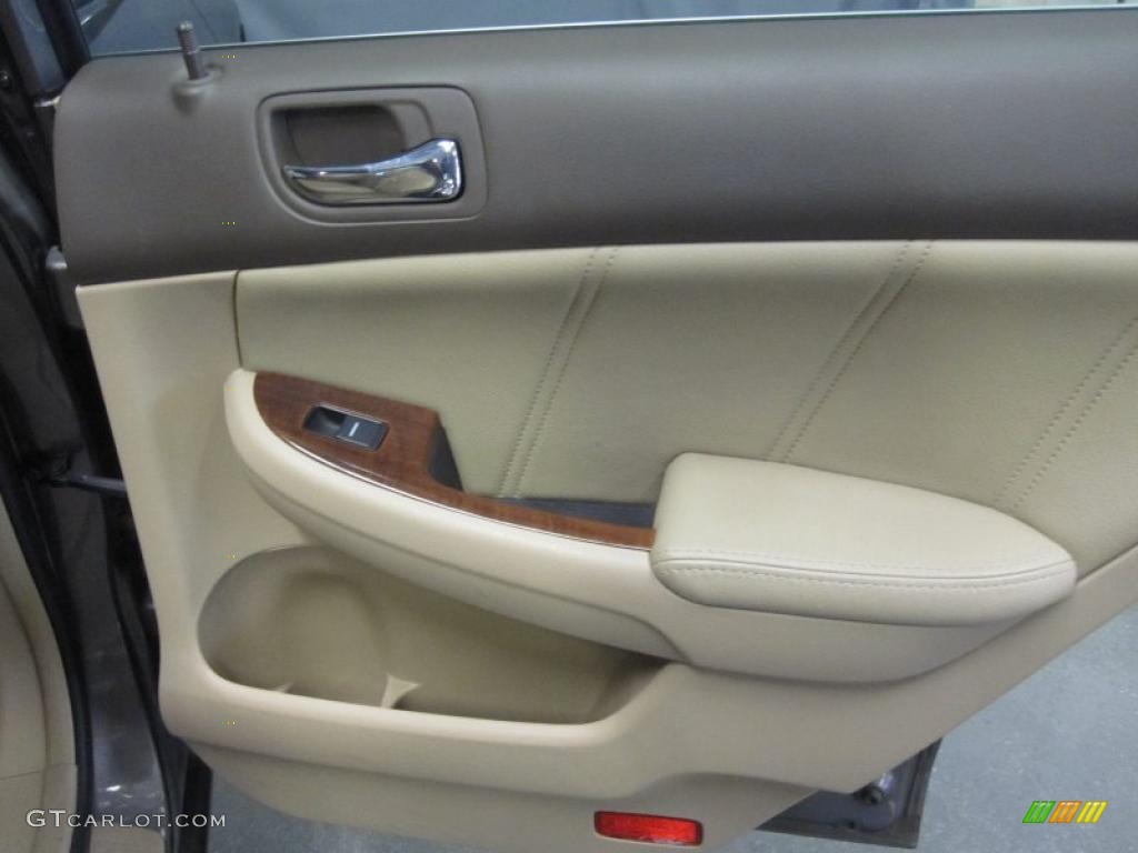 2006 Accord EX-L Sedan - Carbon Bronze Pearl / Ivory photo #9
