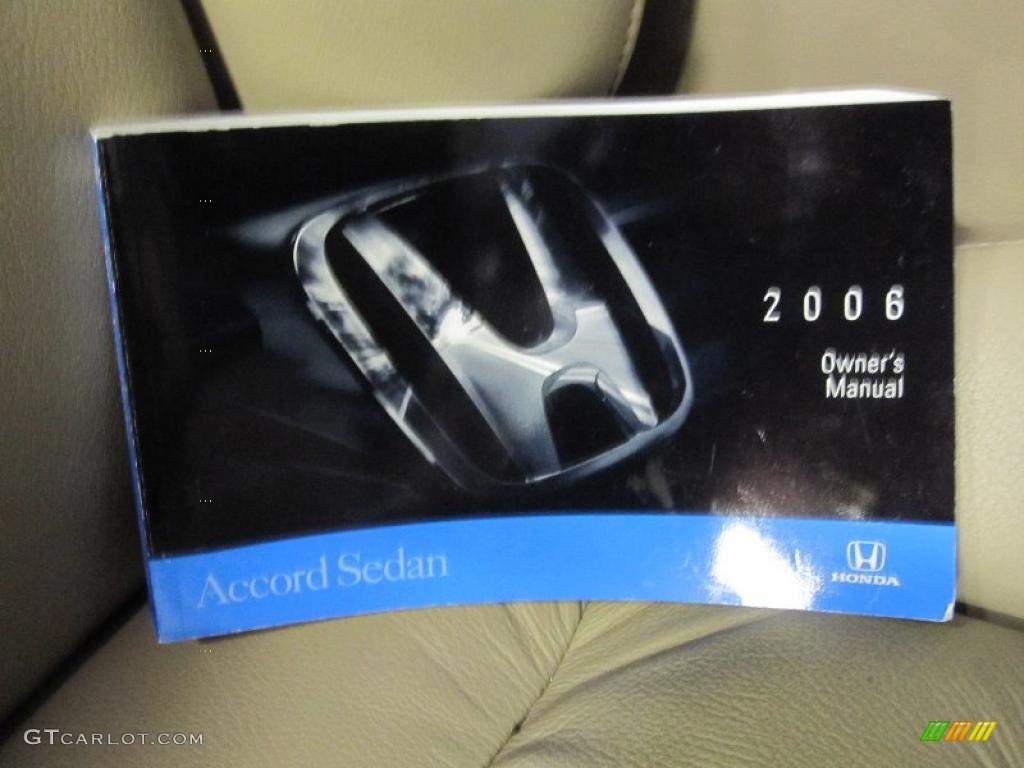2006 Accord EX-L Sedan - Carbon Bronze Pearl / Ivory photo #12