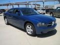 2010 Deep Water Blue Pearl Dodge Charger SE  photo #2