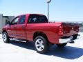 2007 Inferno Red Crystal Pearl Dodge Ram 1500 SLT Quad Cab 4x4  photo #7