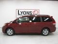 2011 Salsa Red Pearl Toyota Sienna LE  photo #28