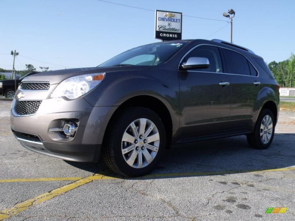 2010 Equinox LT - Mocha Steel Metallic / Jet Black photo #1