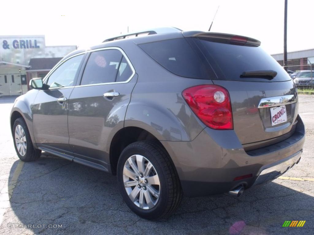 2010 Equinox LT - Mocha Steel Metallic / Jet Black photo #3