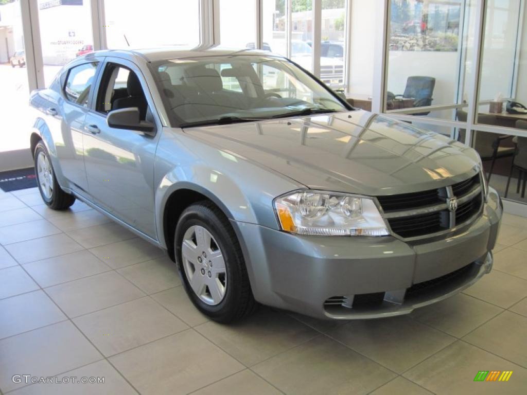 2010 Avenger SXT - Silver Steel Metallic / Dark Slate Gray photo #2